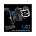 AK200 7.2:1 High Speed Fishing Reel - BuzzerFish