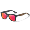 Black Bamboo Wooden Frame Sunglasses - BuzzerFish