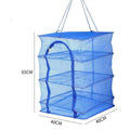 Foldable Multi-Layer Outdoor Fishing Net Rack - BuzzerFish