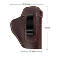 Leather Gun Holster - BuzzerFish