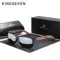 Polarized Vintage Men Wooden Sunglasses - BuzzerFish