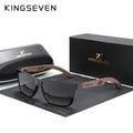 Polarized Vintage Men Wooden Sunglasses - BuzzerFish