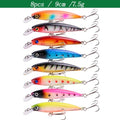 Slow Minnow Fishing Lure Set 4g 7cm - BuzzerFish
