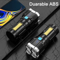 Ultra Bright Rechargeable LED Flashlight - BuzzerFish